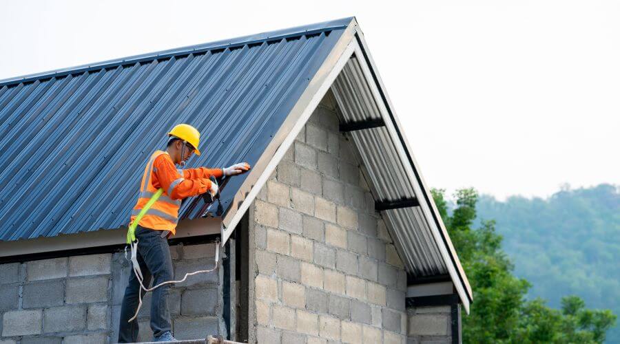 Professional metal roof installation in Ravenna, MI